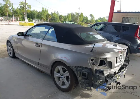 2009 BMW 128I из США, поврежденный, VIN WBAUL73539VJ76675